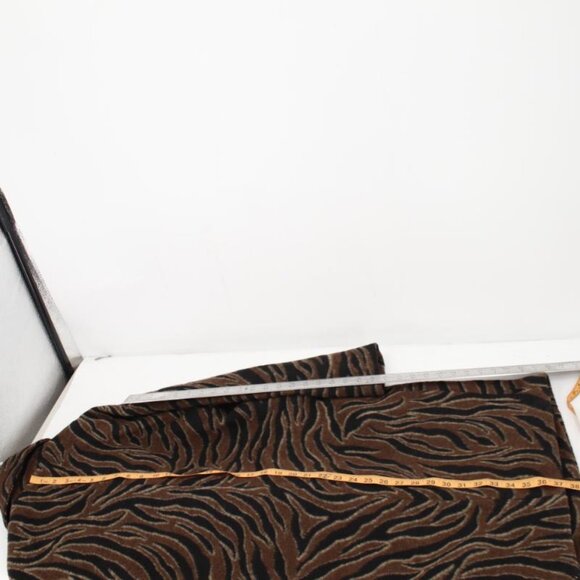 NWT Zara overcoat womens XS double breasted animal print straight cut coat - Picture 11 of 16